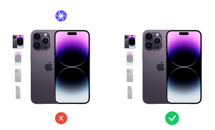 Clean Images, No Watermarks